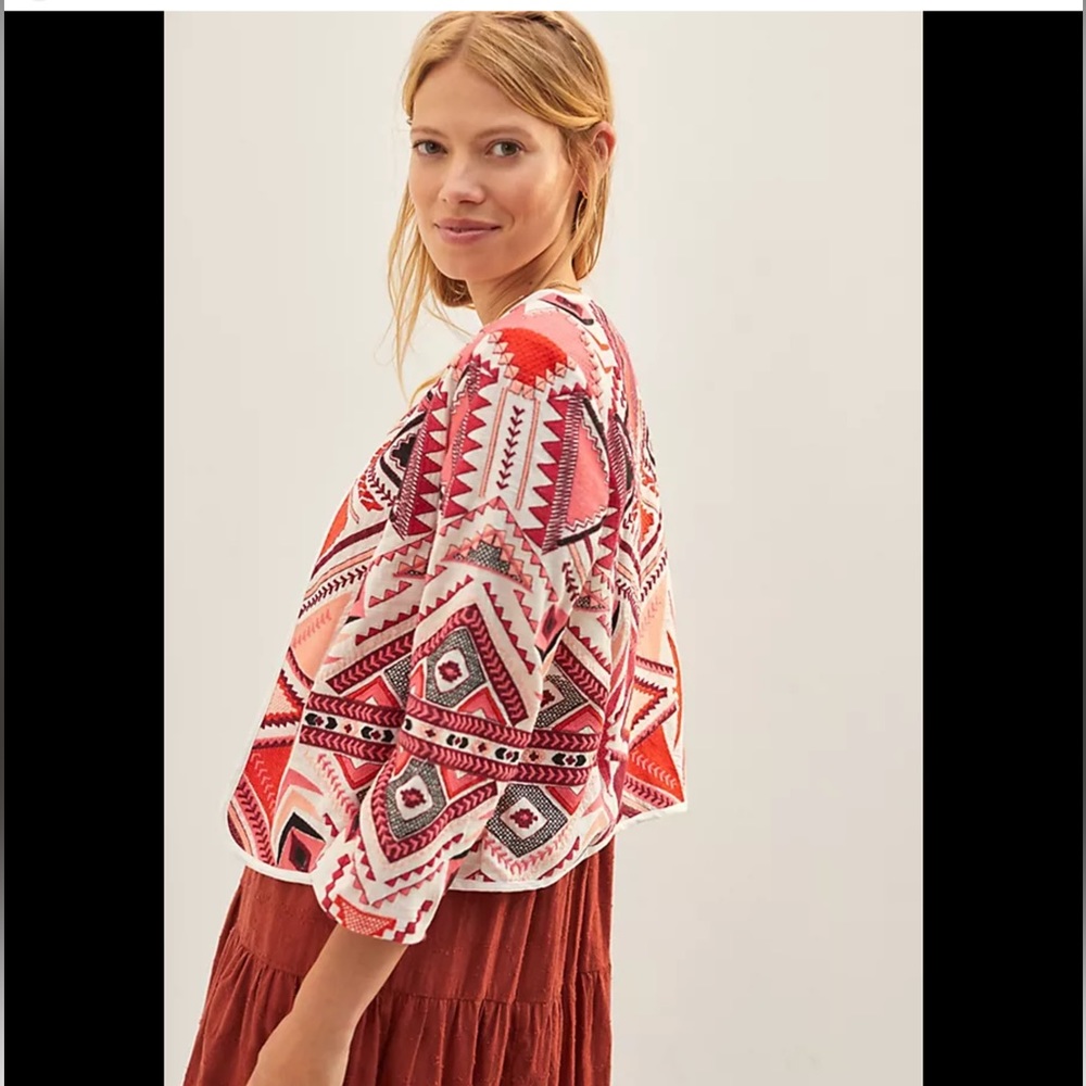NWT anthropology quilted jacket